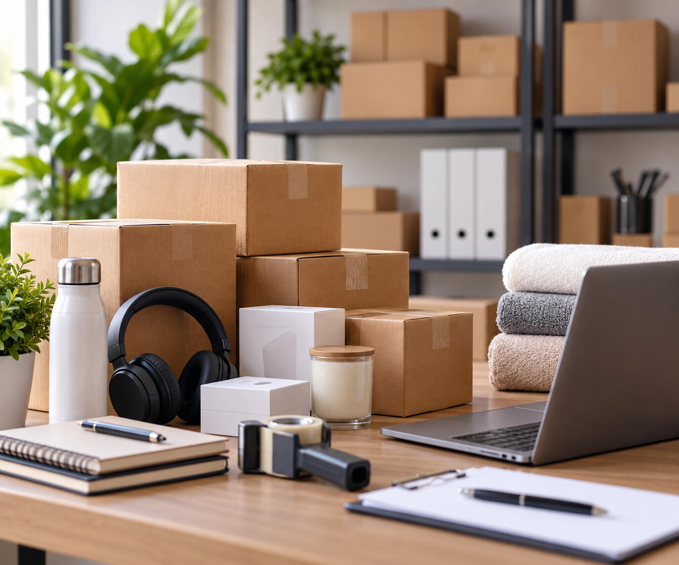 Wholesale products and e-commerce sourcing for Bright Finds Market